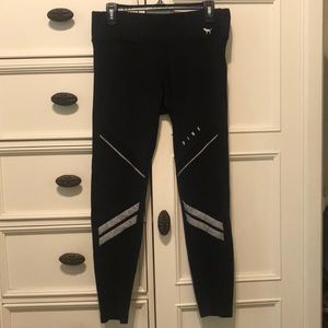VS Pink Black Leggings